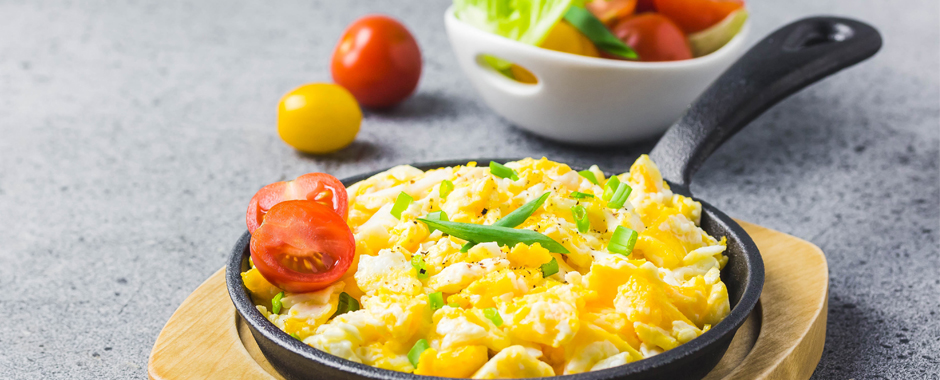 Cheesy Scrambled Eggs